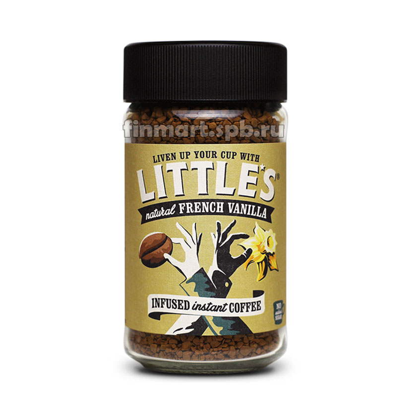 Растворимый кофе премиум Little's French Vanilla Coffee - 50 гр.