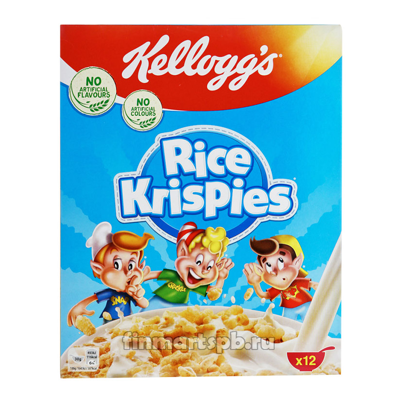 Рисовые хлопья Kellogg's Rice Krispies - 375 гр.