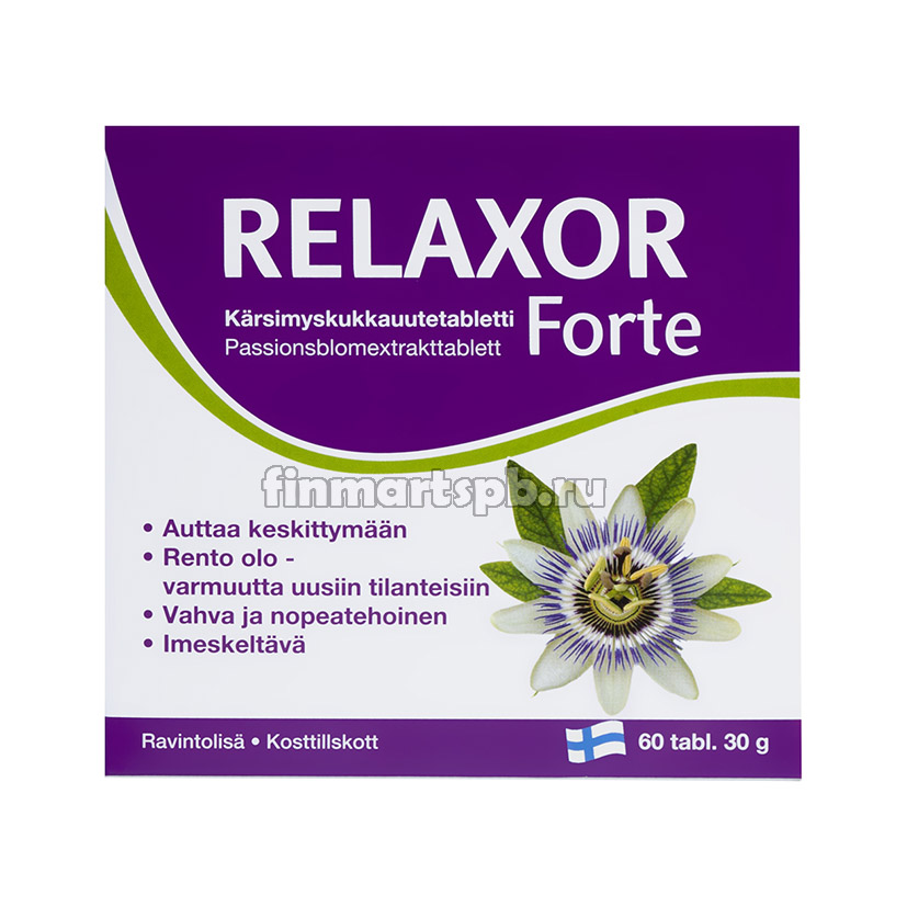 Успокоительное Relaxor forte - 60 шт.