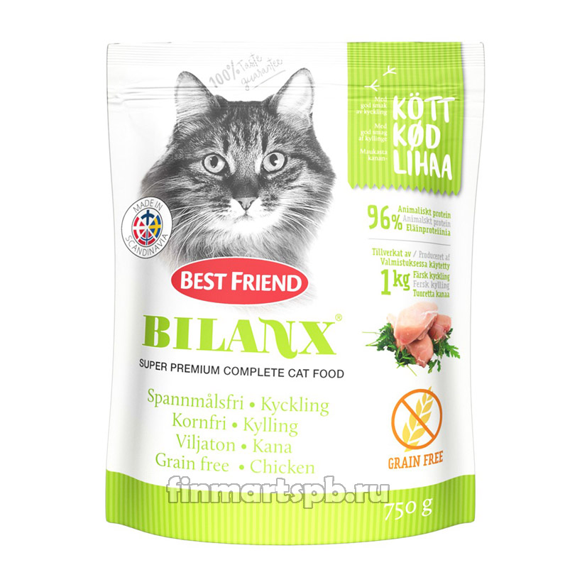 Best Friend Bilanx Chicken Grain free (курица) - 750 гр.