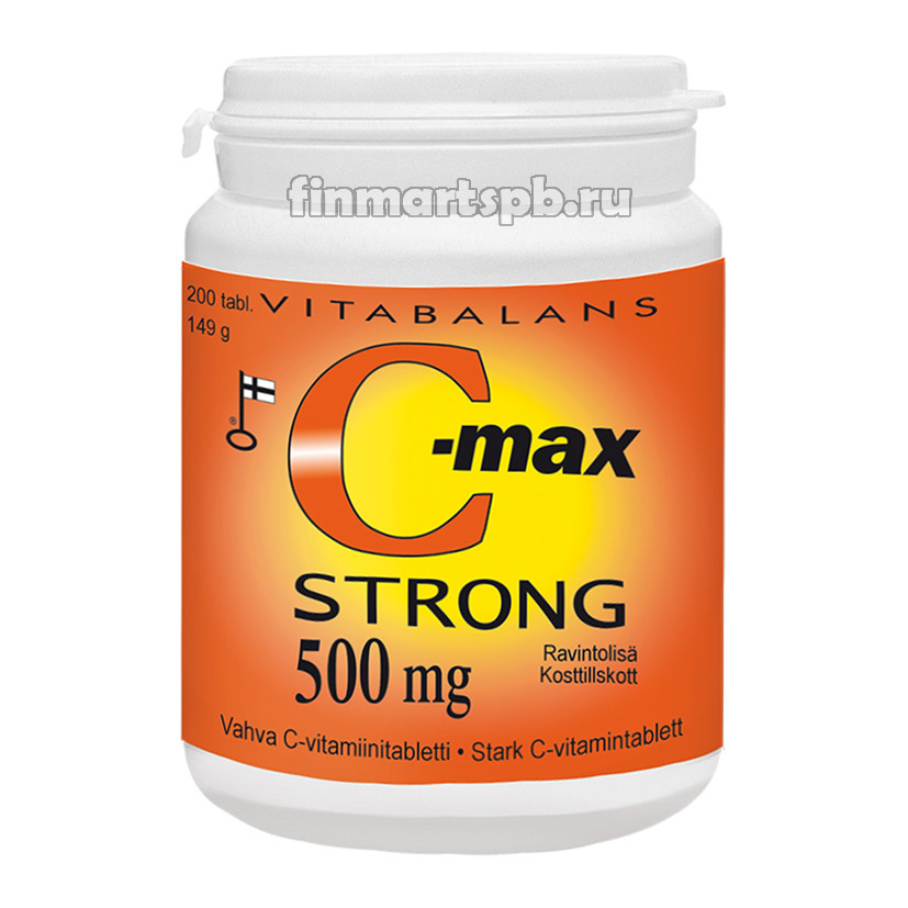 Vitabalans C-max Strong 500 mg