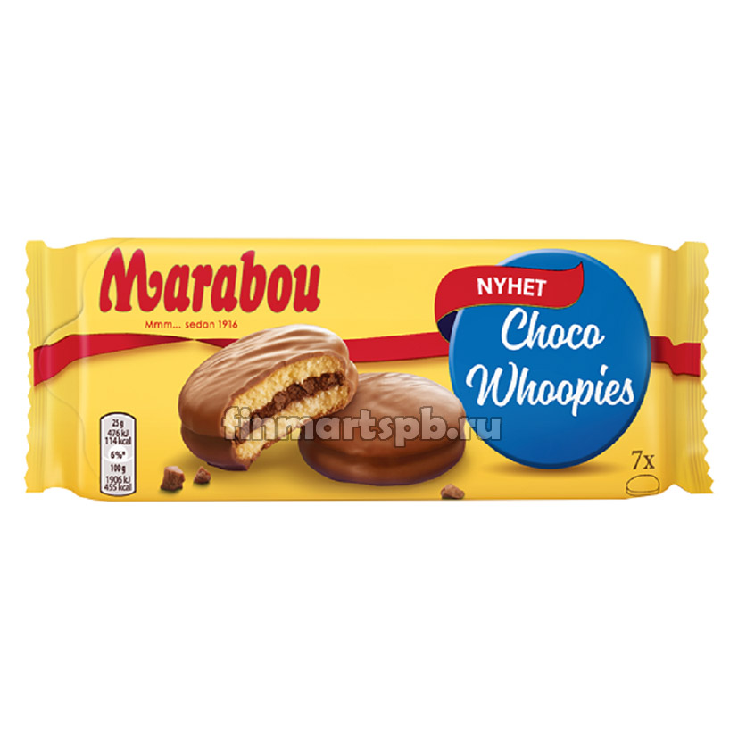 Печенье бисквитное Marabou Choco Whoopies