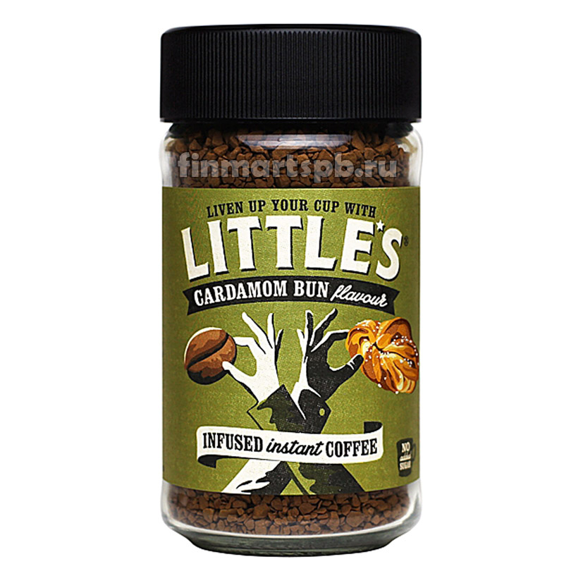 Растворимый кофе премиум Little's Cardamom Bun - 50 гр.