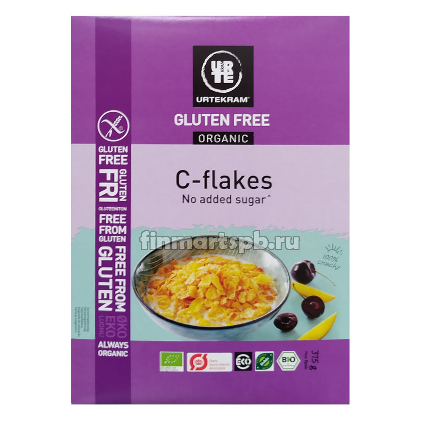 Кукурузные хлопья Urtekram C-flakes