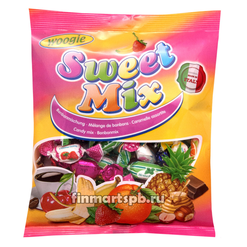 Карамель ассорти Woogie Sweet Mix, 250 гр.