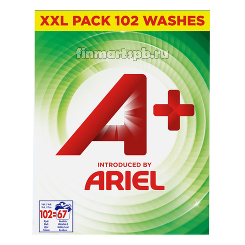 Стиральный порошок Ariel A+ (универсальный)  2,8 кг.