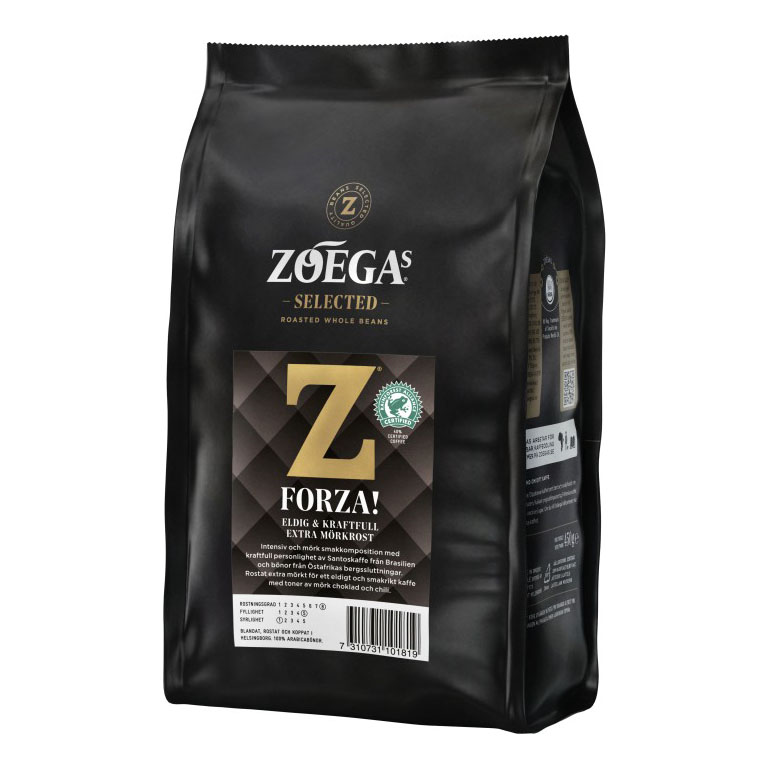Кофе в зёрнах Zoegas Forza, 450 гр.