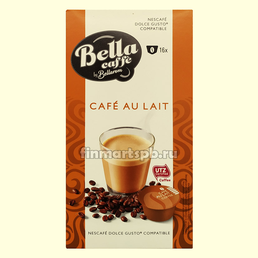 Капсулы Dolce Gusto Bella caffe Cafe au lait , 16 шт.