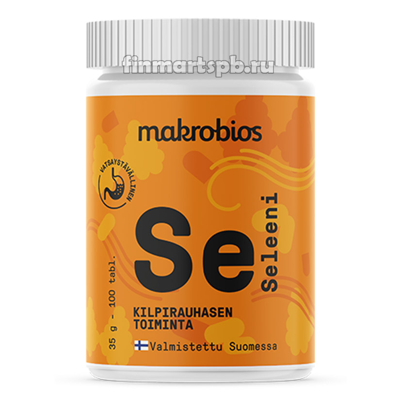 Витамины с селеном Macrobios Se seleeni