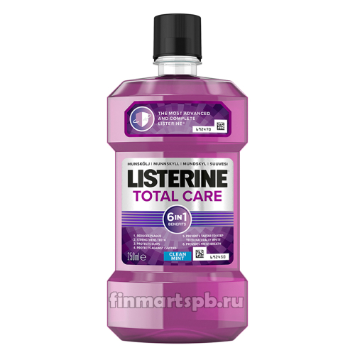 Ополаскиватель для рта Listerine Total care 6in1 , 500 мл.