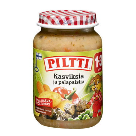 Piltti Kasviksia ja palapaistia