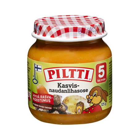 PILTTI Kasvis-naudanlihasose