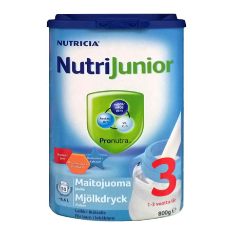 Детское питание Nutricia NutriJunior 3 (Нутриция Нутриджуниор 3) - 800 гр.
