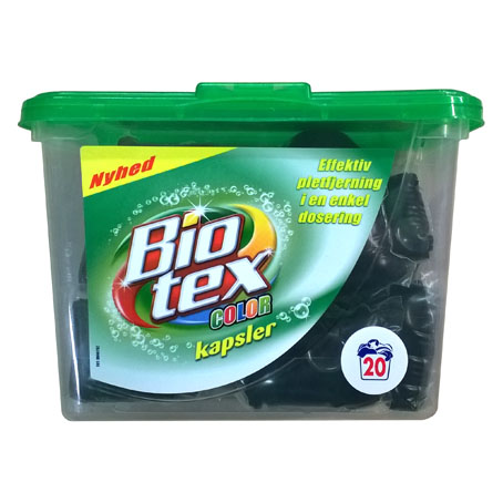 Капсулы для стирки Bio Tex Color - 20 шт.