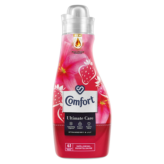 Кондиционер для белья Comfort (клубника и лилия) - 750 мл.