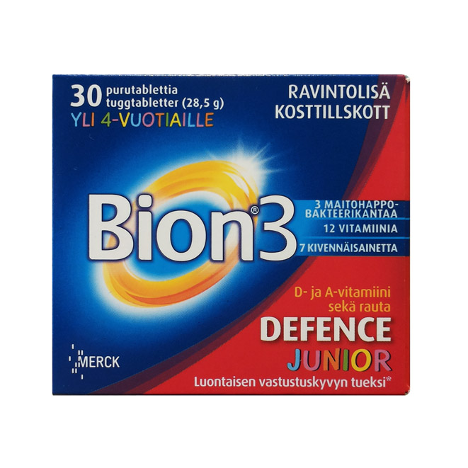 Витамины Bion 3 Juniors (Бион 3 Джуниор) - 30 таб.