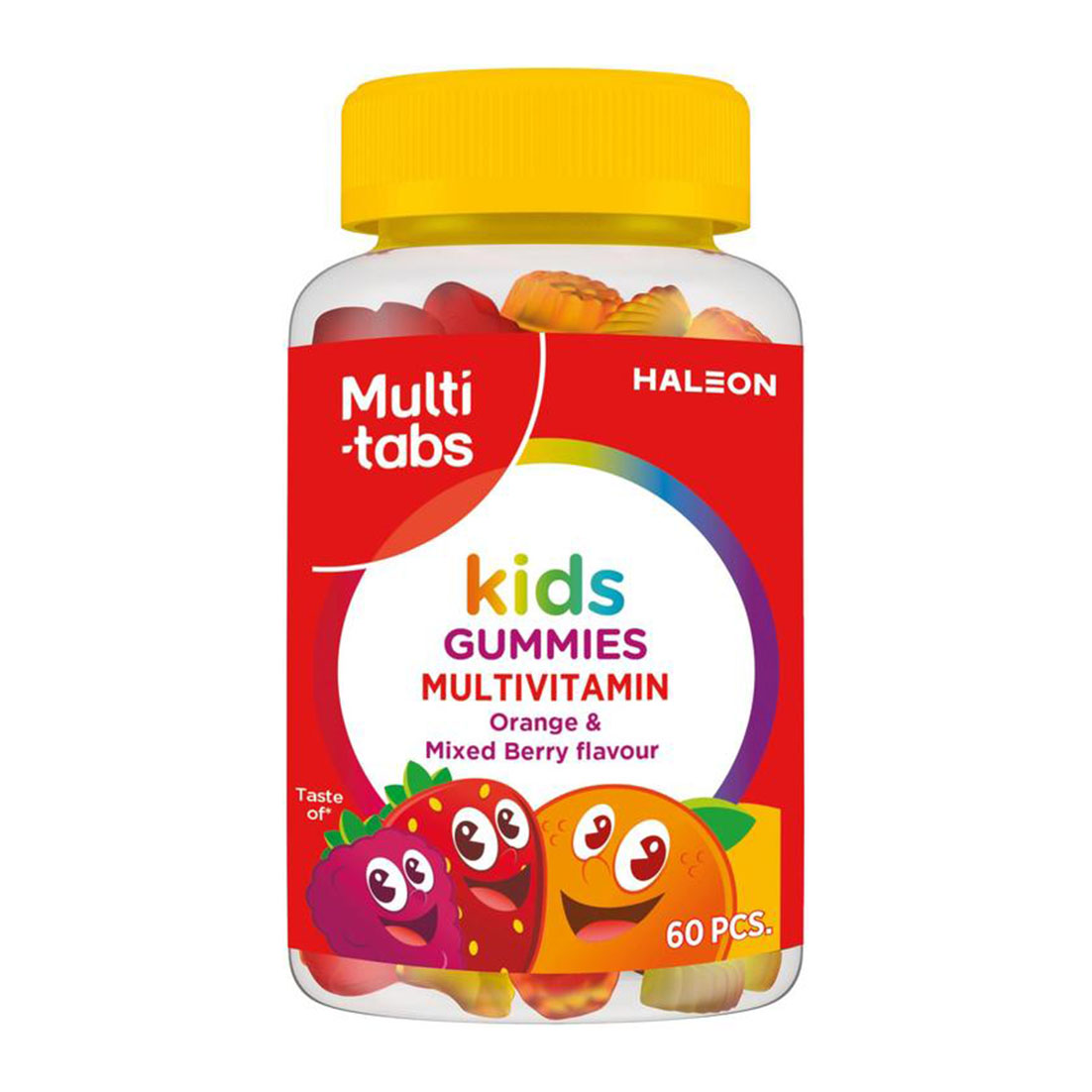 Мульти-витамины для детей Multi-tabs Kids Gummies Multivitamin (жевательные мишки) , 60 шт.