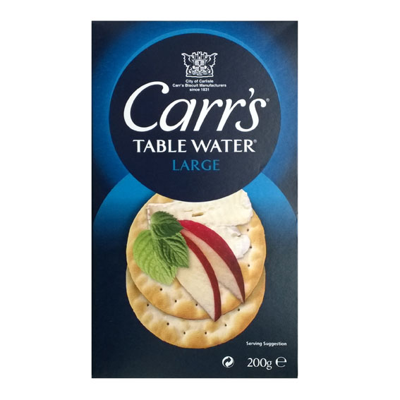 Carr`s Table water