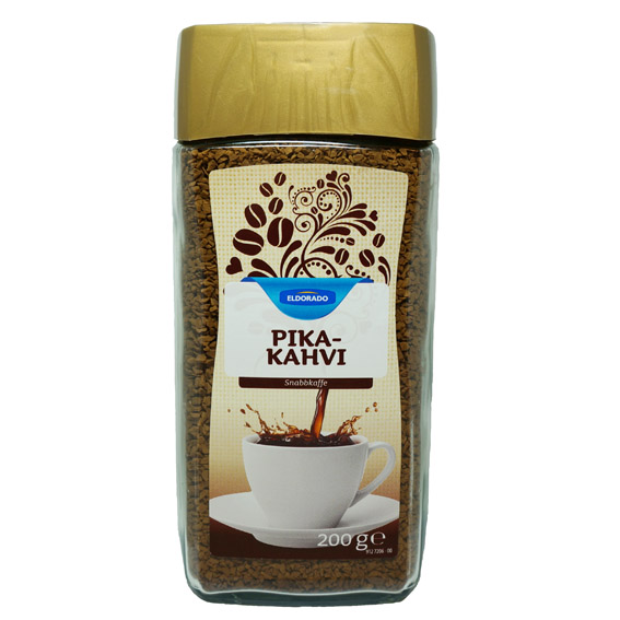 Растворимый кофе Eldorado PIKA-KAHVI (стеклянная банка) - 200 гр.