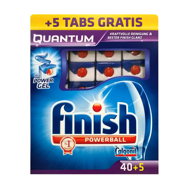 Таблетки для ПММ Finish Quantum - 45 таб