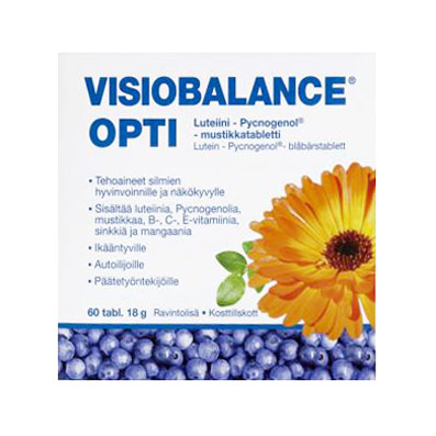 Visiobalans Opti (Визиобаланс опти) - 60 капсул.