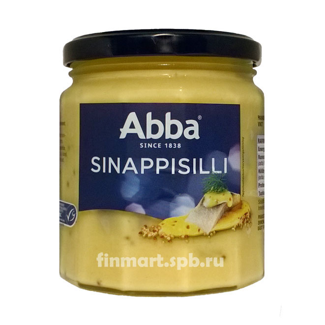 Селедка в горчичном соусе ABBA Sinappisilli - 475 гр