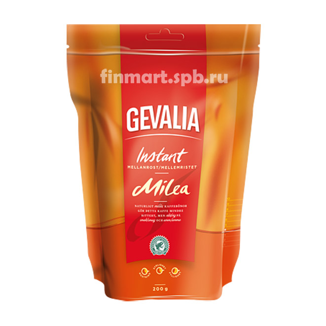 Растворимый кофе Gevalia Milea  -  200 гр.