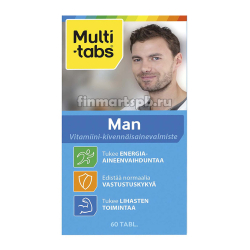 Комплекс витаминов для мужчин Multi-Tabs Man (Мультитабс мен) , 60 шт._1