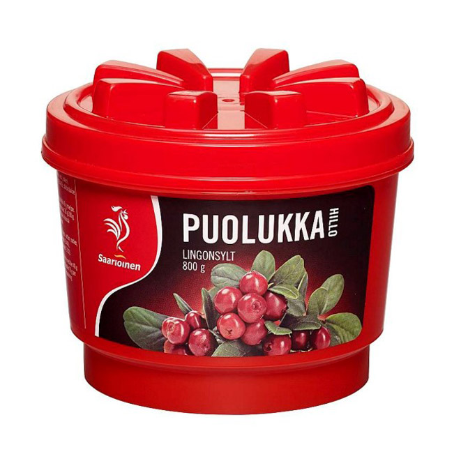 Варенье Брусничное Saarioinen Puolukka - 800 гр.