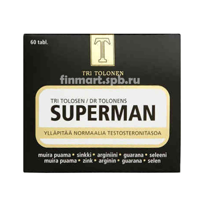 Комплекс витаминов Tri Tolonen Superman - 60 шт.