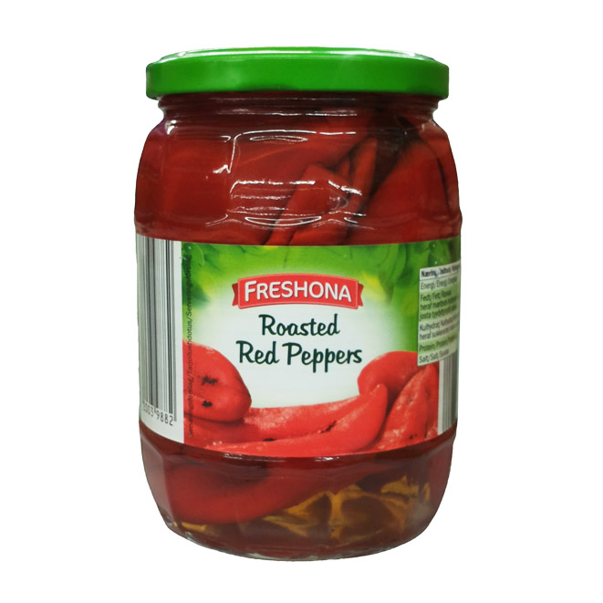 Жареный красный перец Freshona  - 400 гр.