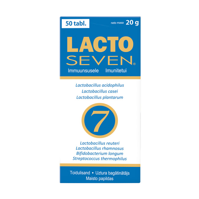 Lacto Seven (Лакто севен) - 50 таб.