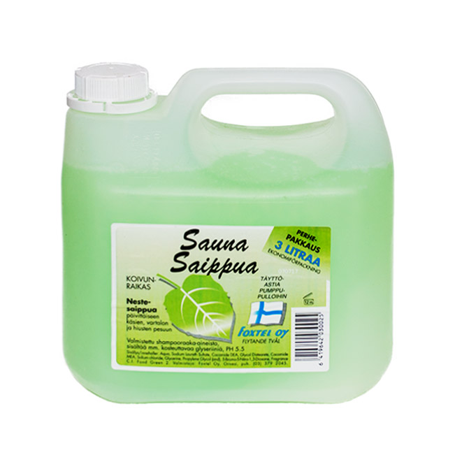 Жидкое мыло Foxtel (аромат сауны) - 3 л.