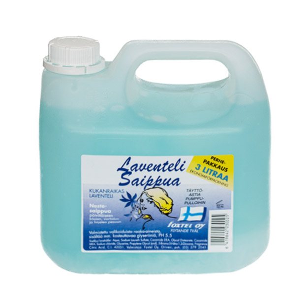Жидкое мыло Foxtel (аромат лаванды) - 3 л.