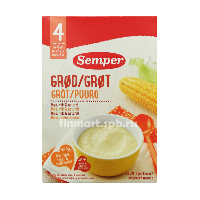 Каша Кукурузная Semper - 250 гр.