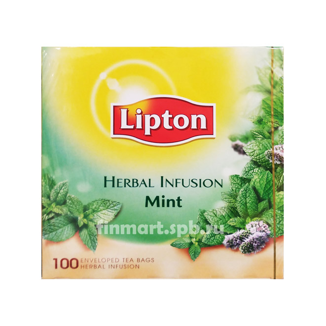 Чай Lipton Herbal Infusion Mint - 100 пак.
