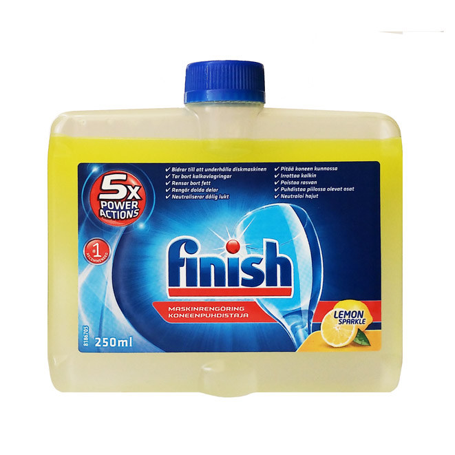 Средство для очистки ПММ Finish (с ароматом лимона) - 250 мл.