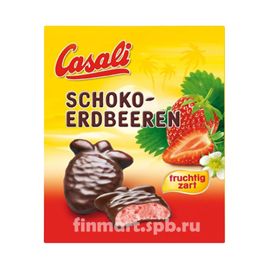Casali shoko-erdbeeren - 150 гр.